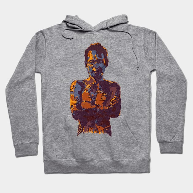 Defiant Khmer Man A Bong Thom Hoodie by Peadro